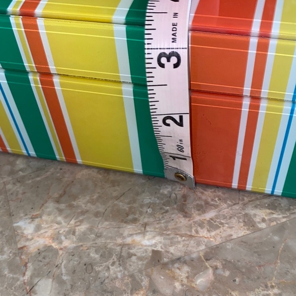 Colorful Striped Jewelry Box - Picture 5 of 10